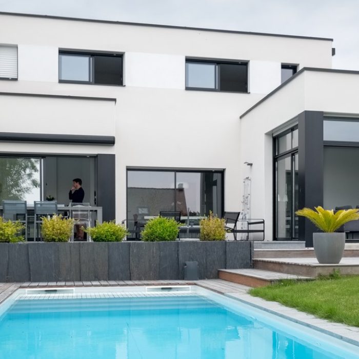 maison rennes avec grande piscine